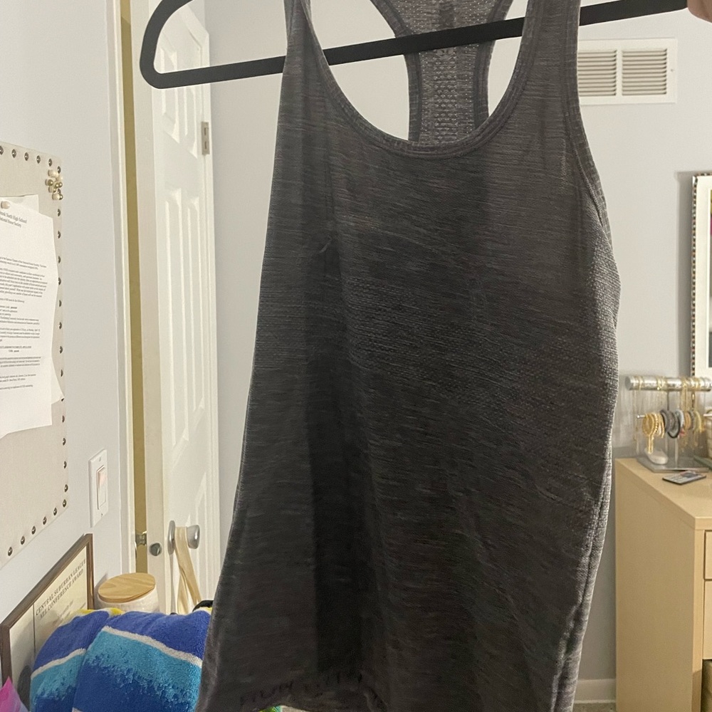 Grey lulu swiftly tech tank regular length